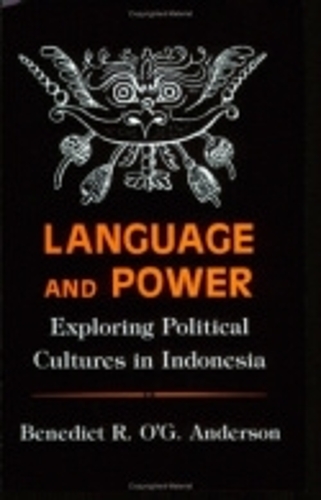 Паперова книга «Language and Power: Exploring Political Cultures in Indonesia», автор Бенедикт Р. О'Г. Андерсон - фото №1
