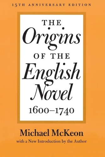 Бумажная книга «The Origins of the English Novel, 1600-1740», автор Майкл МакКаун - фото №1
