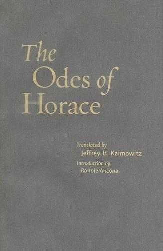 Бумажная книга «The Odes of Horace», автор Гораций - фото №1