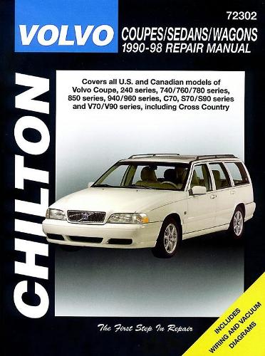 Бумажная книга «Volvo Coupes/Sedans/Wagons (90 - 98) (Chilton)», автор Haynes Publishing - фото №1