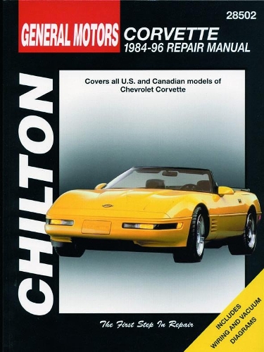 Паперова книга «Chevrolet Corvette (84 - 96) (Chilton)», автор Haynes Publishing - фото №1