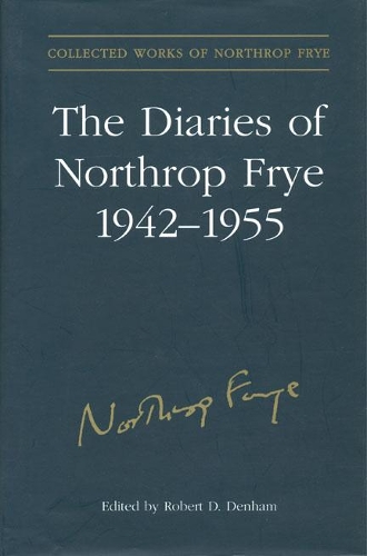 Бумажная книга «The Diaries of Northrop Frye, 1942-1955», автор Нортроп Фрай - фото №1