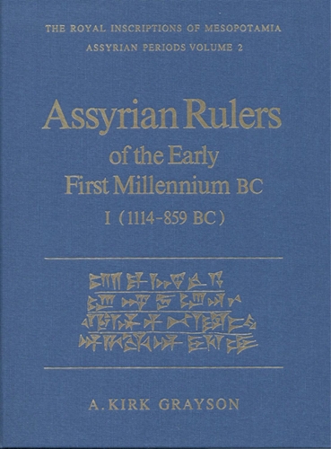 Бумажная книга «Assyrian Rulers of the Early First Millennium BC I (1114-859 BC)», автор A. Кирк Грейсон - фото №1