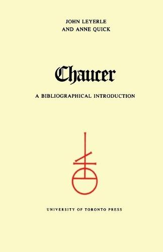 Бумажная книга «Chaucer: A Select Bibliography», авторов Энн Квик, Джон Лейерл - фото №1