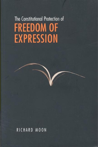 Бумажная книга «The Constitutional Protection of Freedom of Expression», автор Ричард Мун - фото №1