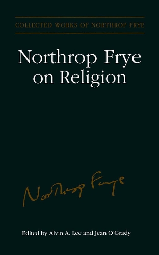 Бумажная книга «Northrop Frye on Religion», автор Нортроп Фрай - фото №1