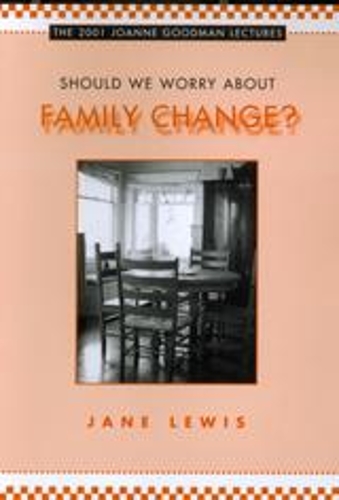 Бумажная книга «Should We Worry about Family Change?», автор Джейн Льюис - фото №1