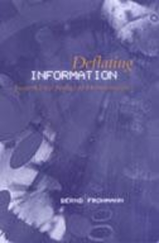 Паперова книга «Deflating Information: From Science Studies to Documentation», автор Бернд Фроманн - фото №1