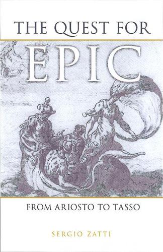 Бумажная книга «The Quest for Epic: From Ariosto to Tasso», автор Серджио Дзатти - фото №1