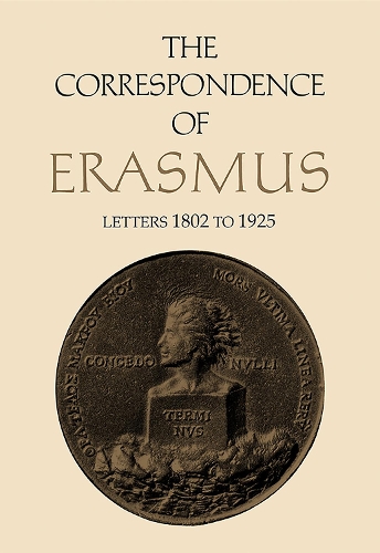 Бумажная книга «The Correspondence of  Erasmus: Letters 1802-1925», автор Эразм Роттердамский - фото №1