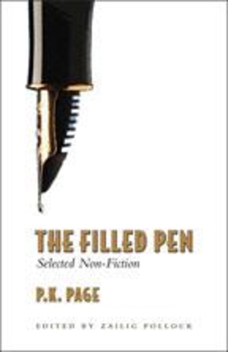 Бумажная книга «The Filled Pen: Selected Non-Fiction of P.K. Page», автор П.К. Пейдж - фото №1