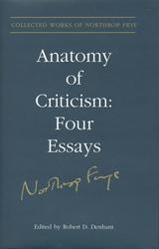 Бумажная книга «Anatomy of  Criticism: Four Essays», автор Нортроп Фрай - фото №1