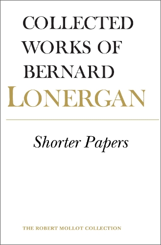 Бумажная книга «Shorter Papers: Volume 20», автор Бернард Лонерган - фото №1