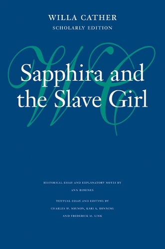 Паперова книга «Sapphira and the Slave Girl», автор Вілла Катер - фото №1