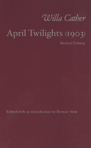 Паперова книга «April Twilights», автор Вілла Катер - фото №1