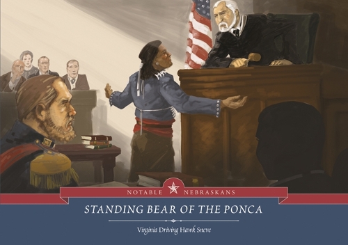 Паперова книга «Standing Bear of the Ponca», автор Вірджинія Драйвінг Хоук Снів - фото №1