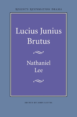 Паперова книга «Lucius Junius Brutus», автор Натаніель Лі - фото №1