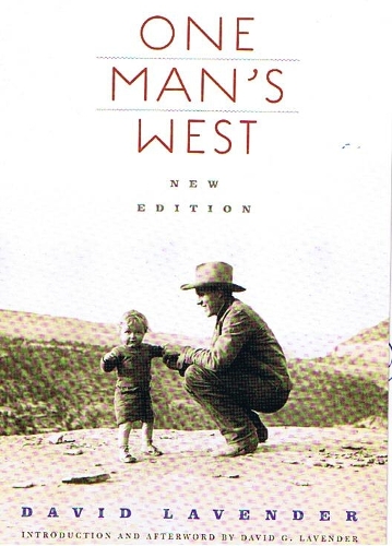 Бумажная книга «One Man's West», автор Дэвид Лавендер - фото №1