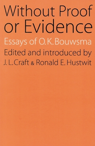 Бумажная книга «Without Proof or Evidence», автор O. К. Бувсма - фото №1
