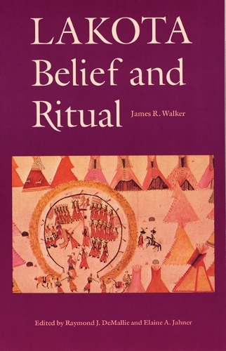 Паперова книга «Lakota Belief and Ritual», автор Джеймс Р. Вокер - фото №1