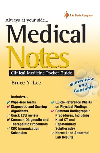 Паперова книга «Medical Notes: Clinical Medicine Pocket Guide», автор Лі - фото №1