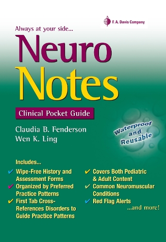 Бумажная книга «Neuro Notes: Clinical Pocket Guide», авторов Клаудия Фендерсон, Вэнь К. Линг - фото №1