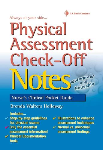 Бумажная книга «Physical Assessment Check-off Notes 1e», автор Бренда Уолтерс Холлоуэй - фото №1
