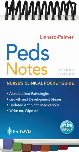 Паперова книга «Peds Notes: Nurse's Clinical Pocket Guide», автор Луанна Ліннард-Палмер - фото №1
