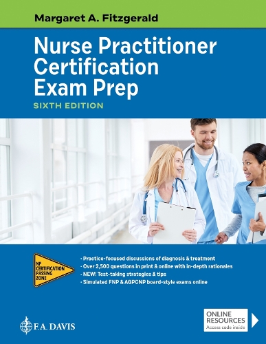 Бумажная книга «Nurse Practitioner Certification Exam Prep», автор Маргарет А. Фицджеральд - фото №1