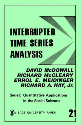 Бумажная книга «Interrupted Time Series Analysis», авторов Дэвид Макдауэл, Эррол Мейдингер, Ричард А. Хей, Ричард МакКлири - фото №1