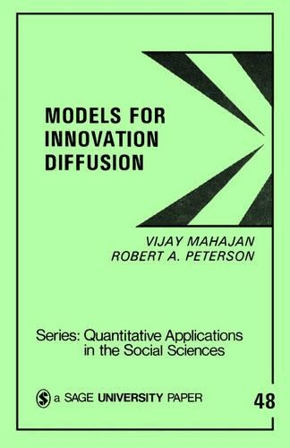 Бумажная книга «Models for Innovation Diffusion», авторов Роберт А. Петерсон, Виджай Махаджан - фото №1