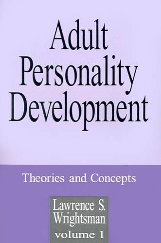 Бумажная книга «Adult Personality Development: Volume 1: Theories and Concepts», автор Лоуренс С. Райтсман - фото №1