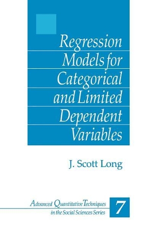 Паперова книга «Regression Models for Categorical and Limited Dependent Variables», автор Дж. Скотт Лонг - фото №1