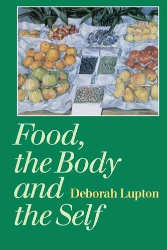 Паперова книга «Food, the Body and the Self», автор Дебора Луптон - фото №1