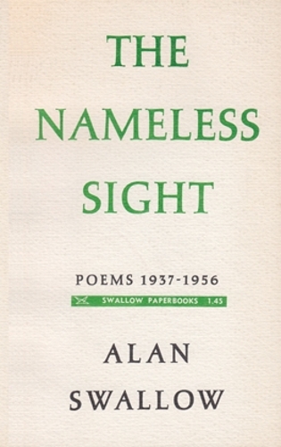 Бумажная книга «Nameless Sight: 1937-1956», автор Алан Сваллоу - фото №1