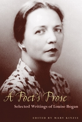 Бумажная книга «A Poet’s Prose: Selected Writings of Louise Bogan», автор Луиза Боган - фото №1