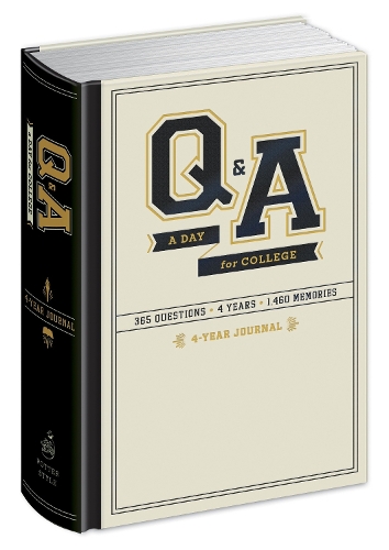 Бумажная книга «Q&A a Day for College: 4-Year Journal», автор Поттер Гифт - фото №1