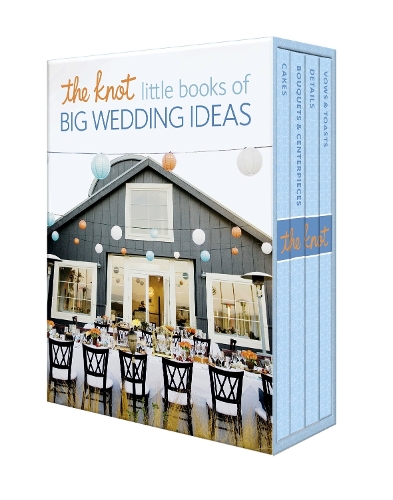 Бумажная книга «The Knot Little Books of Big Wedding Ideas: Cakes; Bouquets & Centerpieces; Vows & Toasts; and Details», автор Карли Руни - фото №1