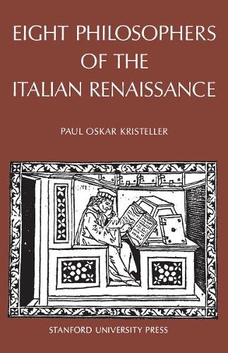 Паперова книга «Eight Philosophers of the Italian Renaissance», автор Пол Оскар Крістеллер - фото №1