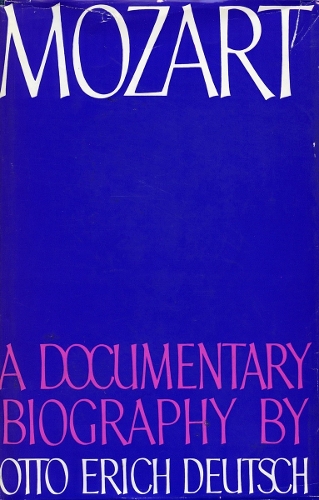 Бумажная книга «Mozart: A Documentary Biography», автор Отто Эрих Дойч - фото №1