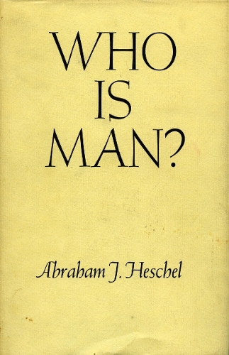Бумажная книга «Who Is Man?», автор Авраам Дж. Хешель - фото №1