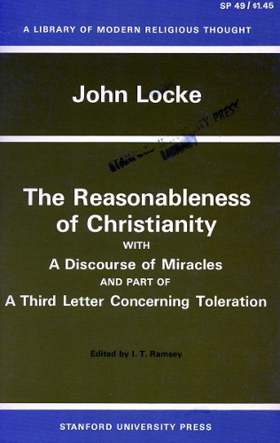 Бумажная книга «The Reasonableness of Christianity, and A Discourse of Miracles» - фото №1