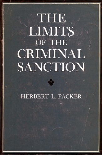 Бумажная книга «The Limits of the Criminal Sanction», автор Герберт Л. Пакер - фото №1