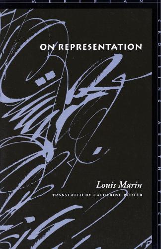 Паперова книга «On Representation», автор Луїс Марін - фото №1