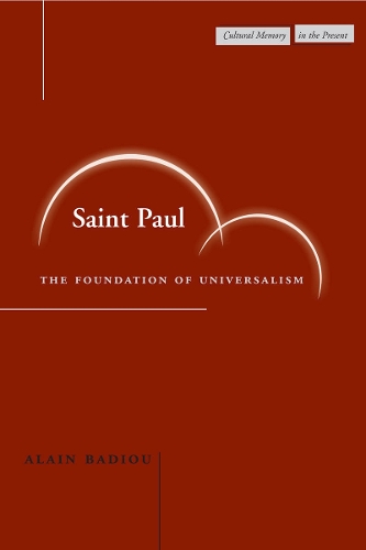 Паперова книга «Saint Paul: The Foundation of Universalism», автор Ален Бадью - фото №1