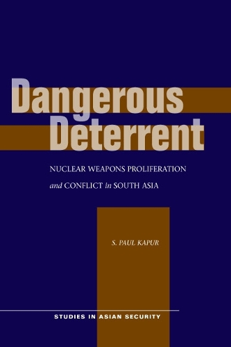Бумажная книга «Dangerous Deterrent: Nuclear Weapons Proliferation and Conflict in South Asia», автор С. Пол Капур - фото №1