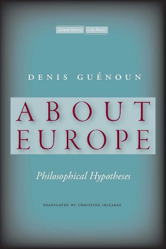Бумажная книга «About Europe: Philosophical Hypotheses», автор Денис Гуэнун - фото №1