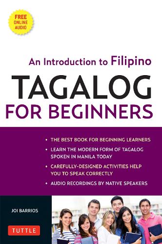 Паперова книга «Tagalog for Beginners: An Introduction to Filipino, the National Language of the Philippines (Online Audio included)», автор Джой Барріос - фото №1