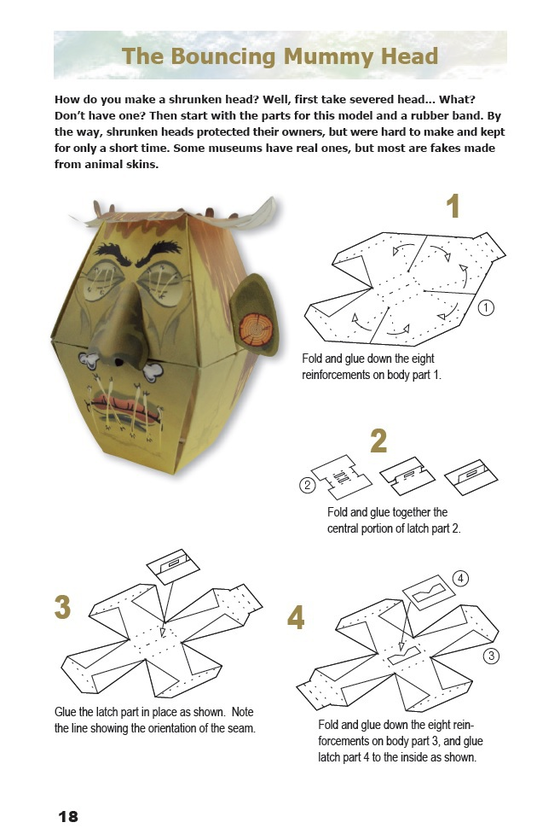 Паперова книга «Origami Toy Monsters Kit», автор Ендрю Девар - фото №1