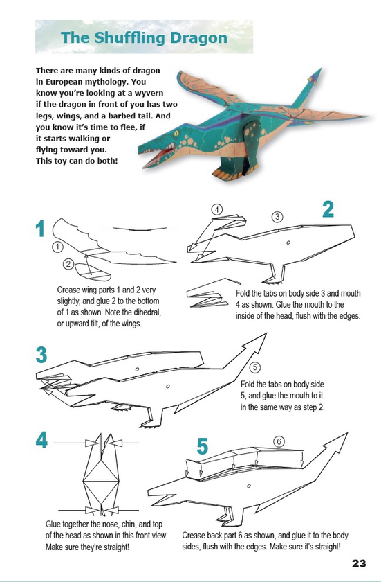 Паперова книга «Origami Toy Monsters Kit», автор Ендрю Девар - фото №1